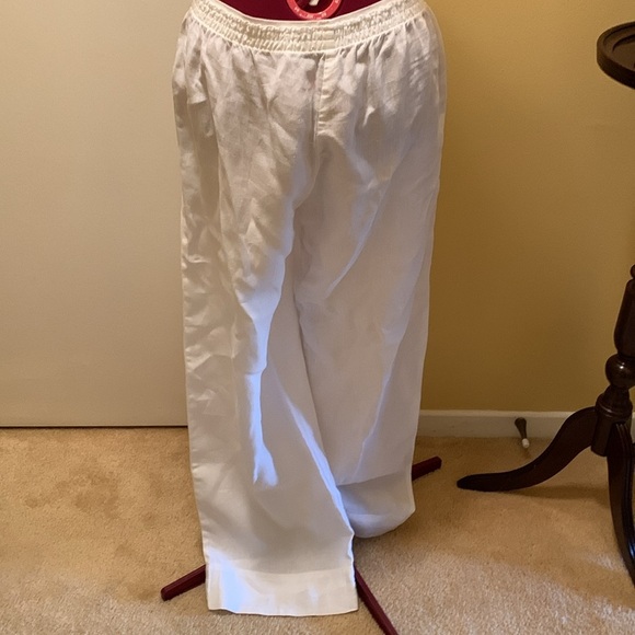 Fedeli Blend Wide Leg Pants with double elastic waist band - Picture 7 of 9